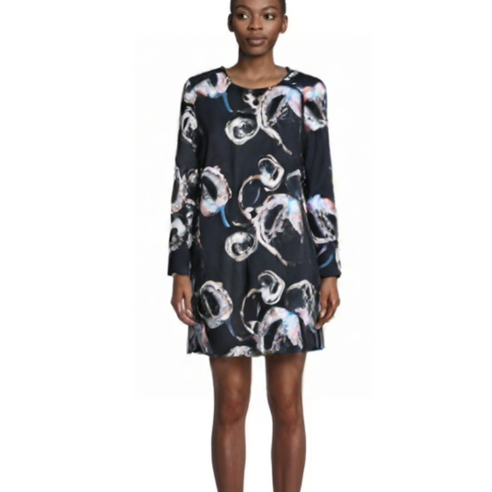 &OS Graphic Mini Dress